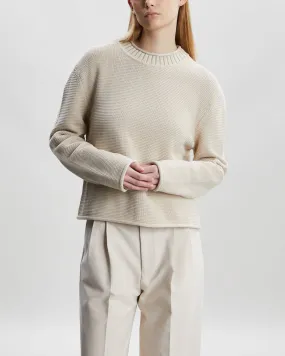 Filippa K   Sweater Rolled Hem  Beige 